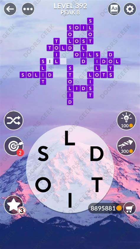 wordscape cheats for all levels.